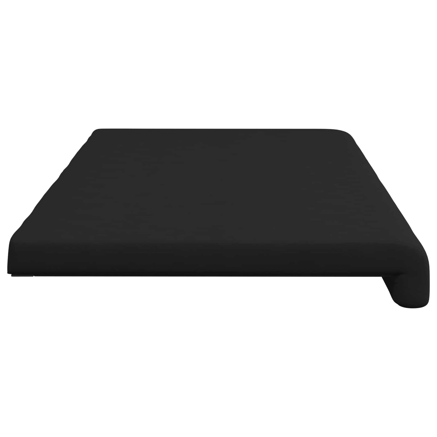 Bankkussen Microvezel Zwart Diepte 35 cm