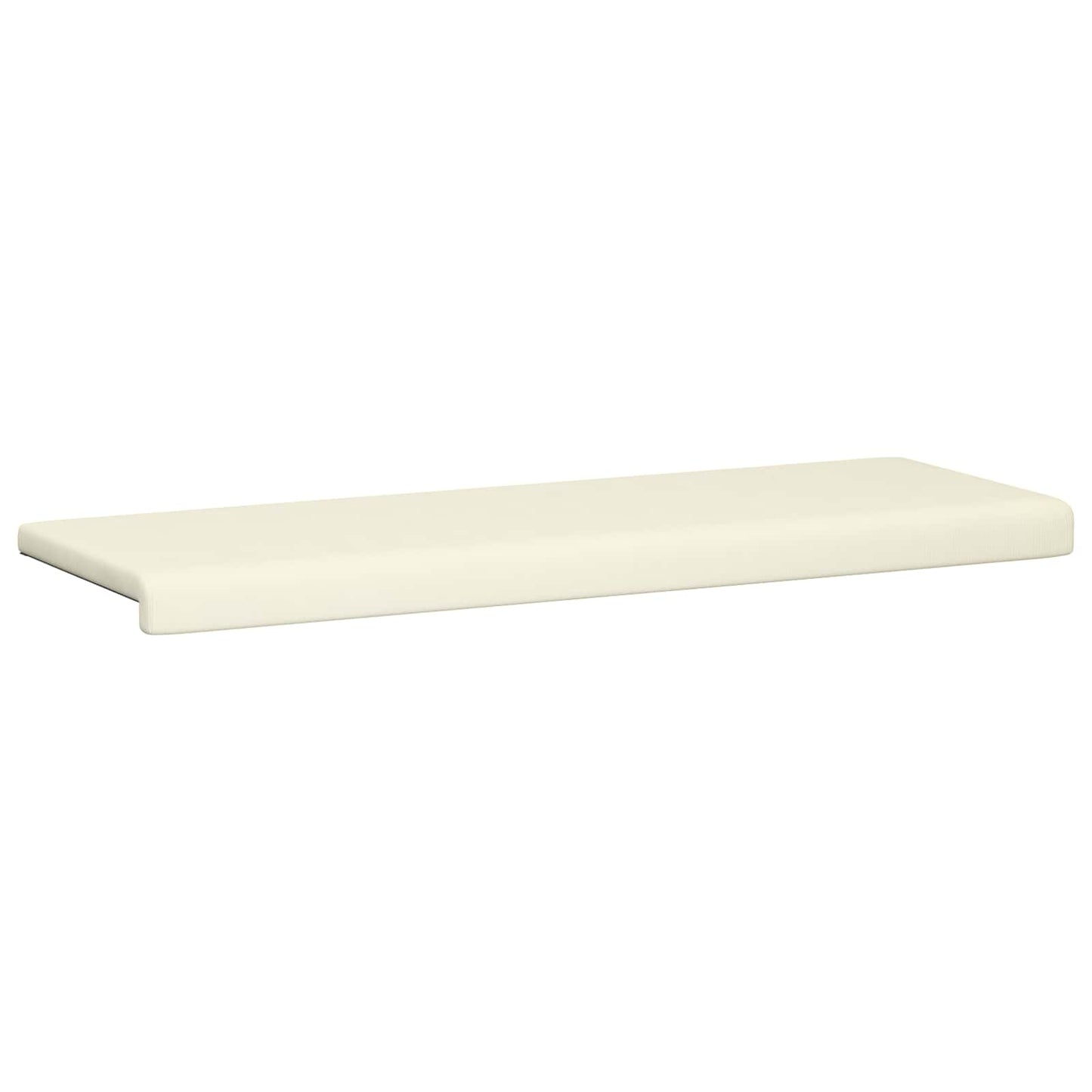 Bankkussen corduroy Crèmekleurig Diepte 35 cm