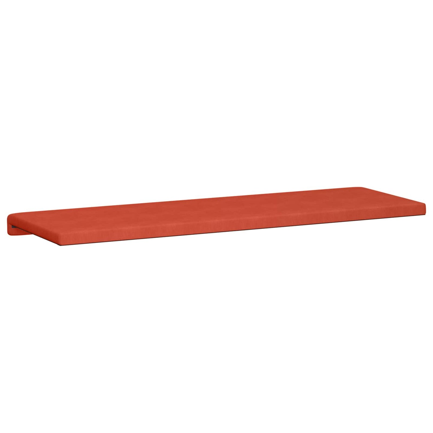 Bankkussen corduroy Rood-oranje Diepte 35 cm