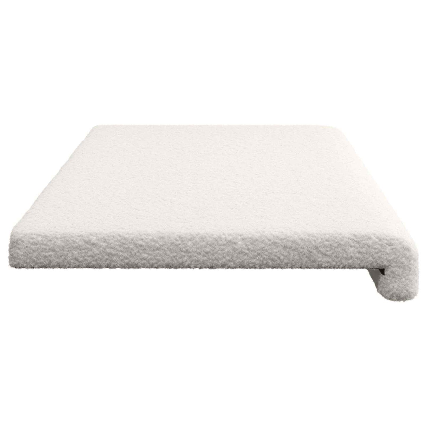 Bankkussen Sherpa Stof Crèmekleurig Diepte 35 cm