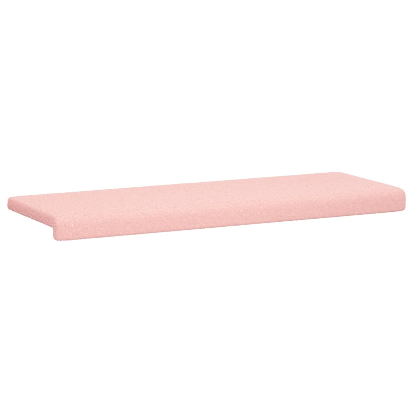 Bankkussen Sherpa Stof Roze Diepte 35 cm