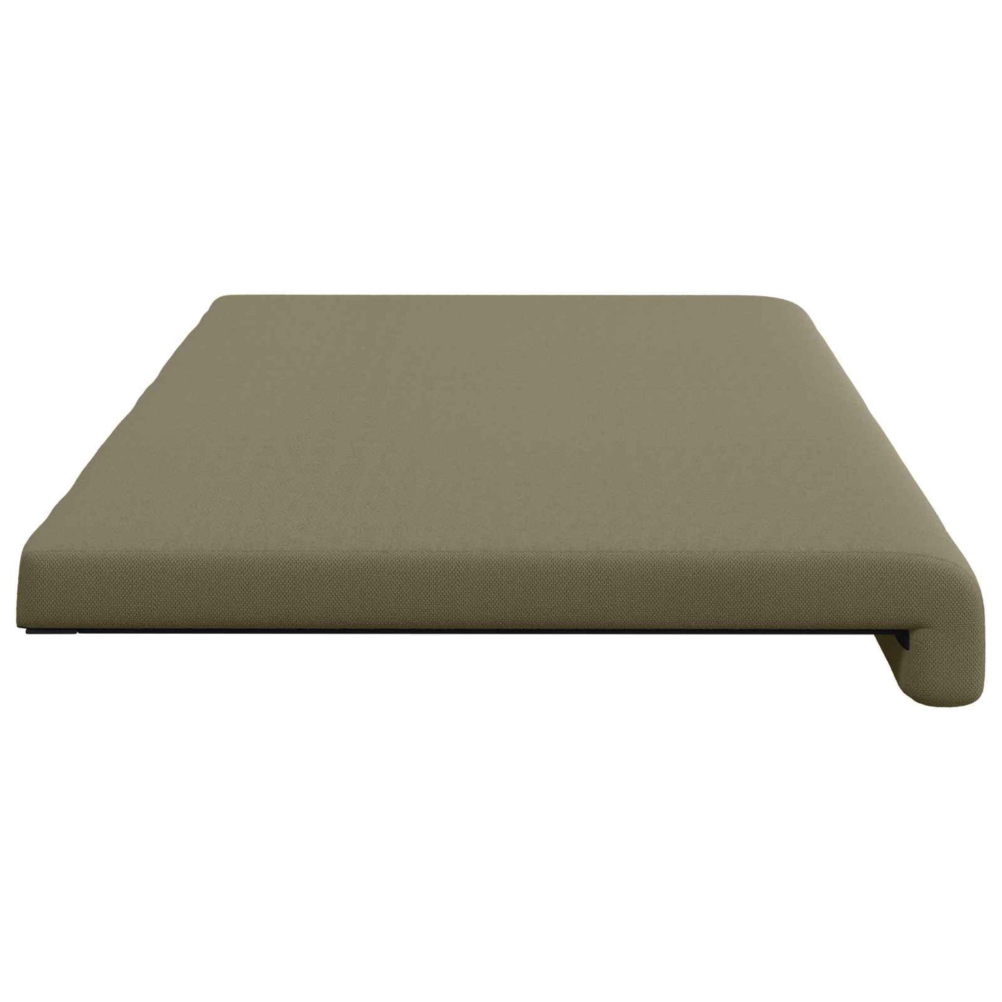 Bankkussen Textured Velvet Kaki Diepte 35 cm