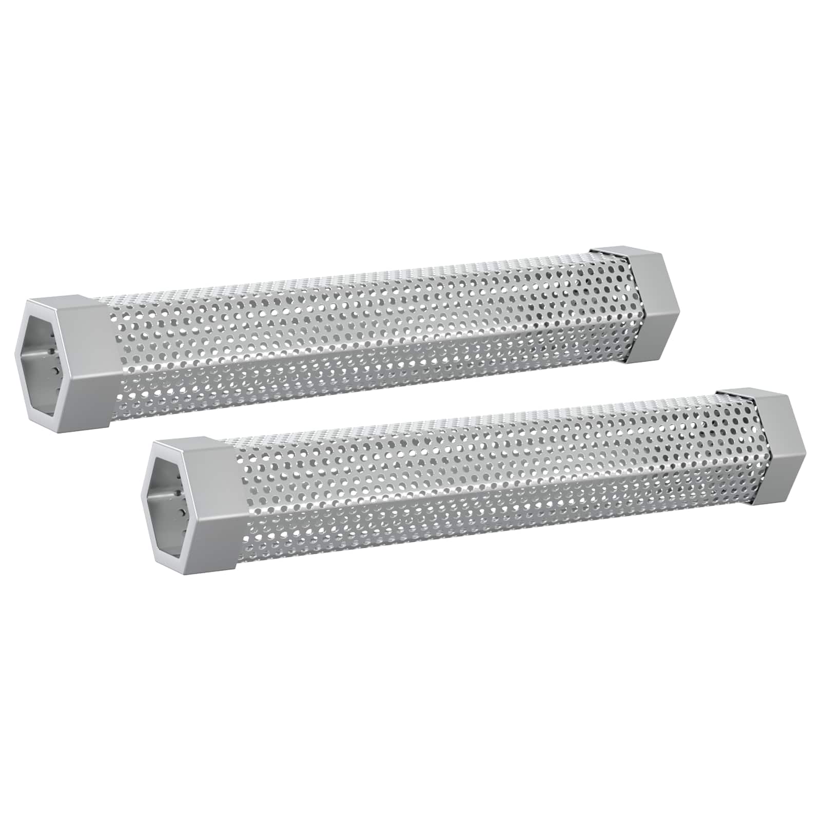 Rookoven 3 pcs 44,5 x 29 x 83 cm Verzinkt staal zilver is nu te koop bij PeponiXL, paradijselijk wonen!