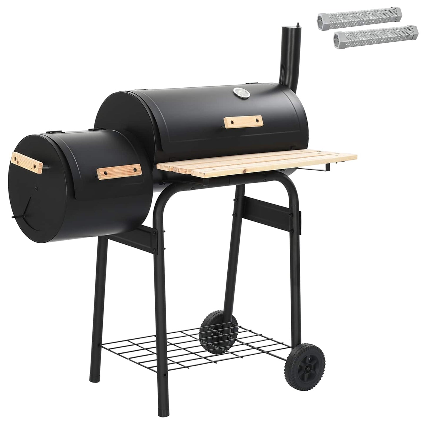 Buiten Grill 103 x 60 x 113 cm Staal Zwart