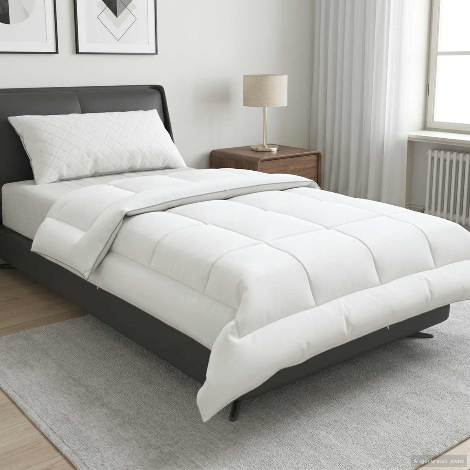 Dekbed 155x200 cm Winter 450 GSM Australisch Wol Wit is nu te koop bij PeponiXL, paradijselijk wonen!