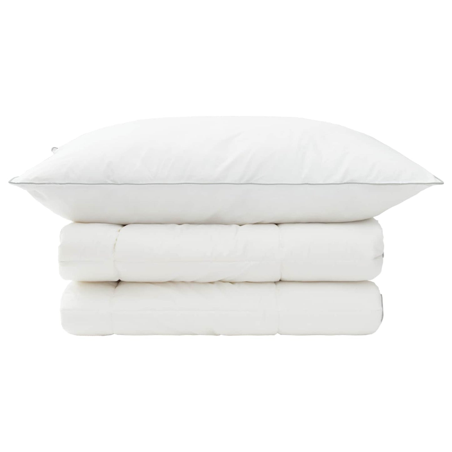 Dekbed en Kussen Set 2 pcs 135x200 cm 4 seizoenen 220 GSM Wol is nu te koop bij PeponiXL, paradijselijk wonen!