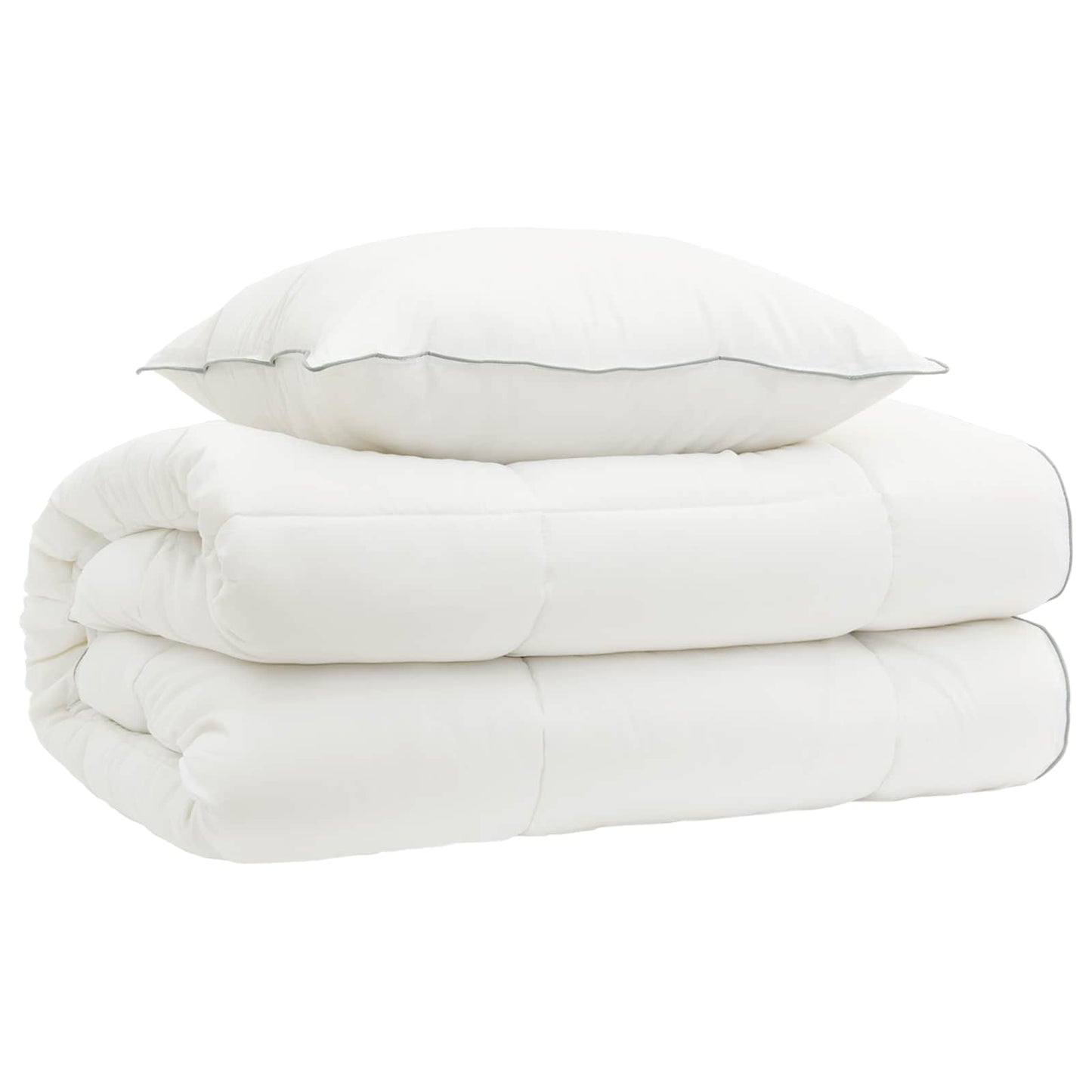 Dekbed en Kussen Set 2 pcs 152x203 cm 4 seizoenen 140+220 GSM is nu te koop bij PeponiXL, paradijselijk wonen!