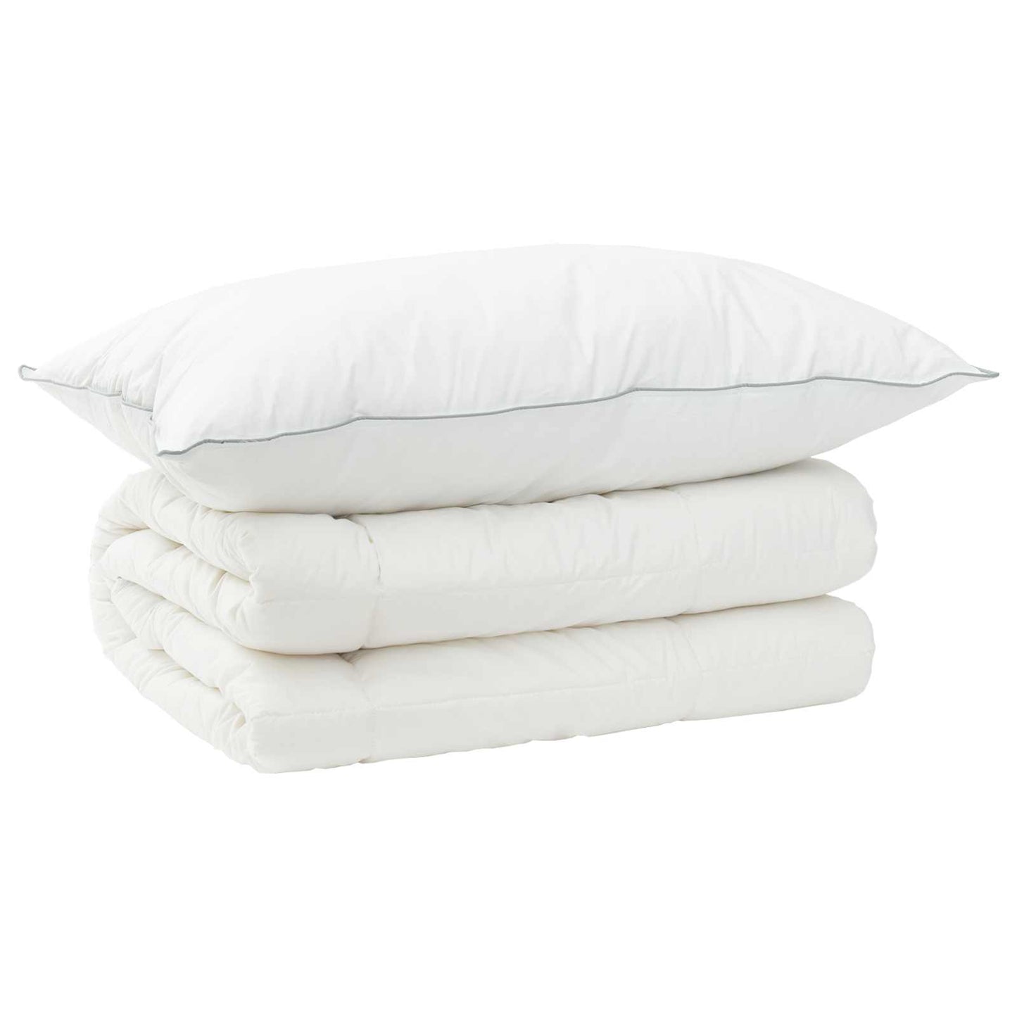 Dekbed en Kussen Set 2 pcs 150x200 cm 4 seizoenen 300 GSM Wol is nu te koop bij PeponiXL, paradijselijk wonen!