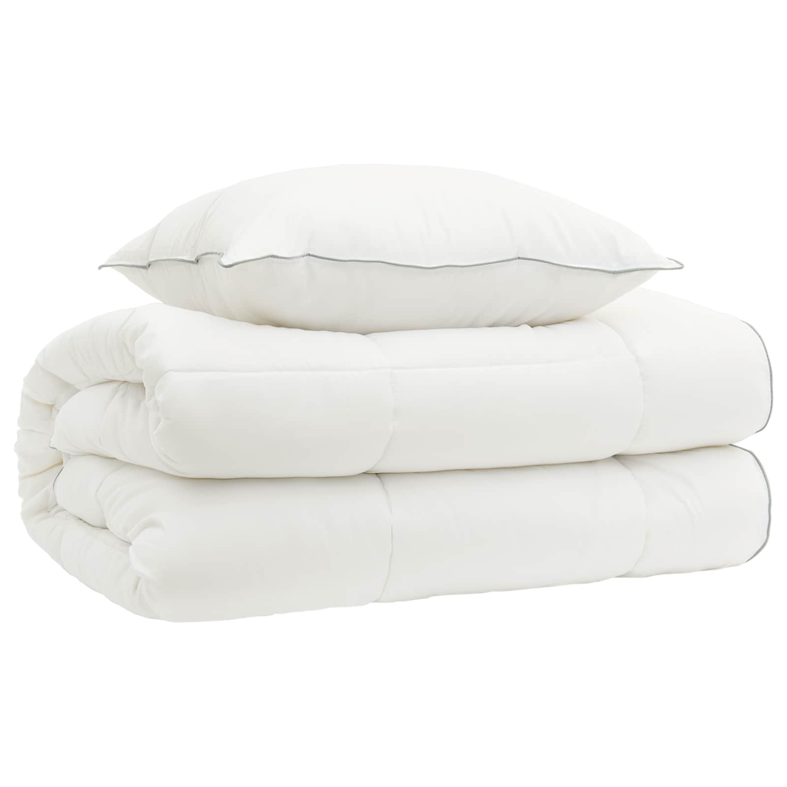 Dekbed en Kussen Set 2 pcs 150x200 cm 4 seizoenen 200+300 GSM is nu te koop bij PeponiXL, paradijselijk wonen!