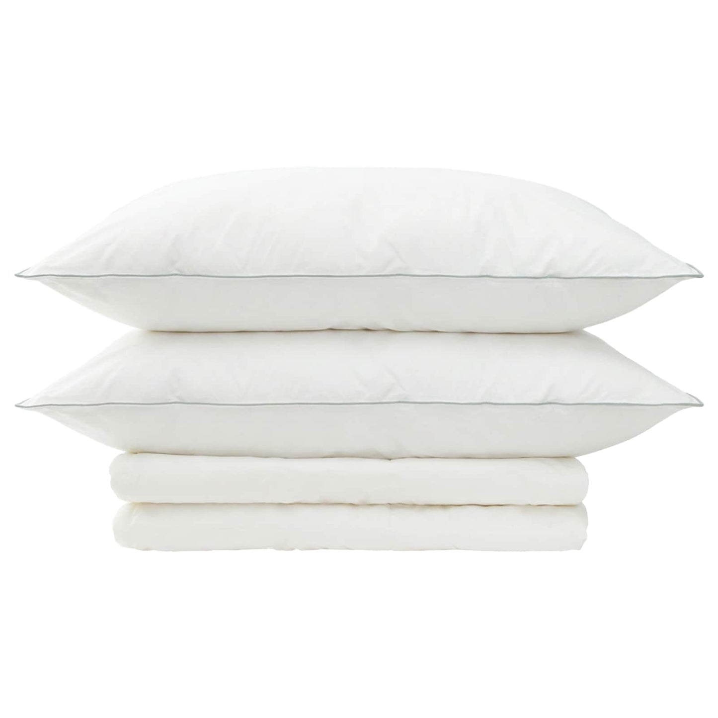 Dekbed en Kussen Set 3 pcs 220x260 cm Zomer 140 GSM Wol Wit is nu te koop bij PeponiXL, paradijselijk wonen!