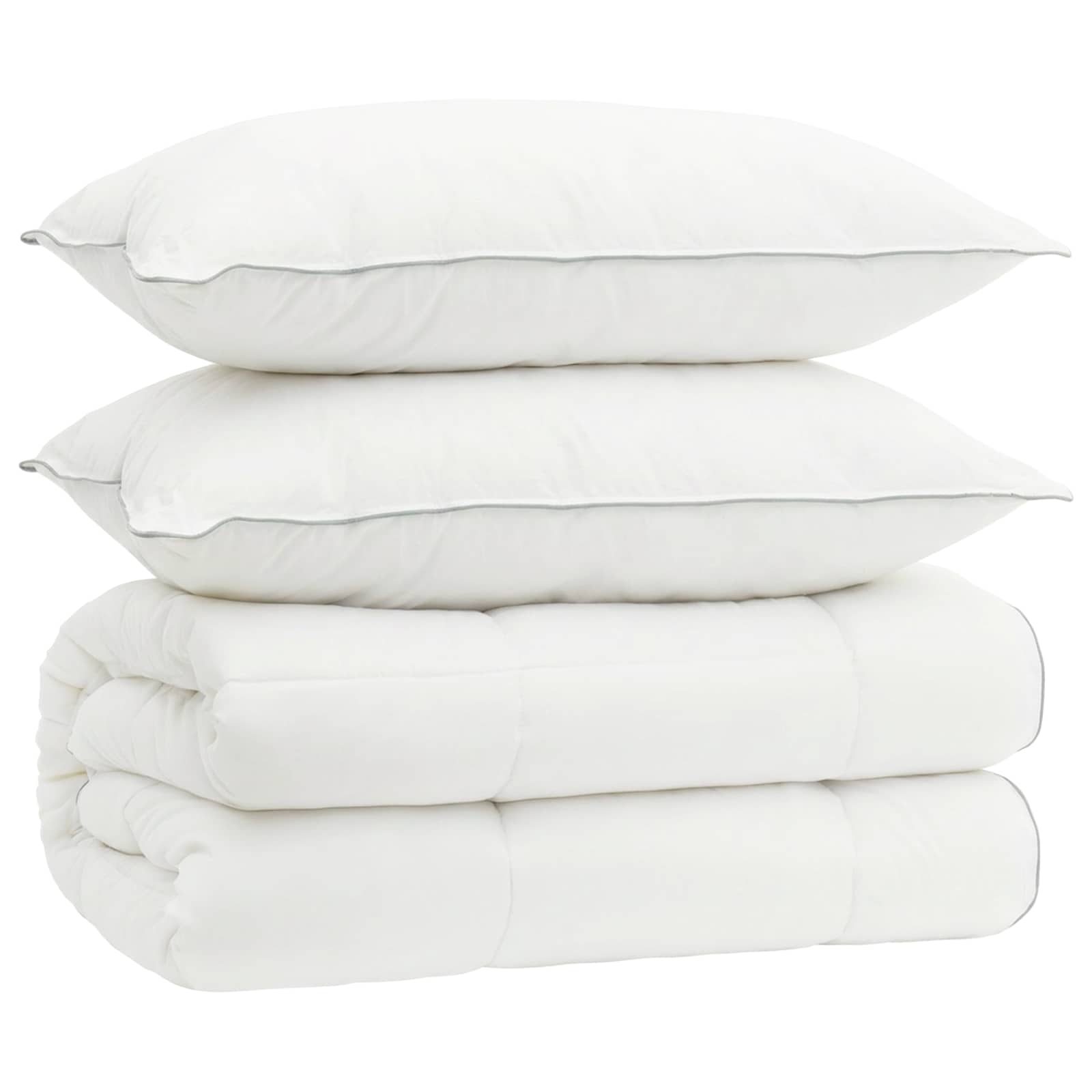 Dekbed en Kussen Set 3 pcs 140x220 cm 4 seizoenen 140+220 GSM is nu te koop bij PeponiXL, paradijselijk wonen!