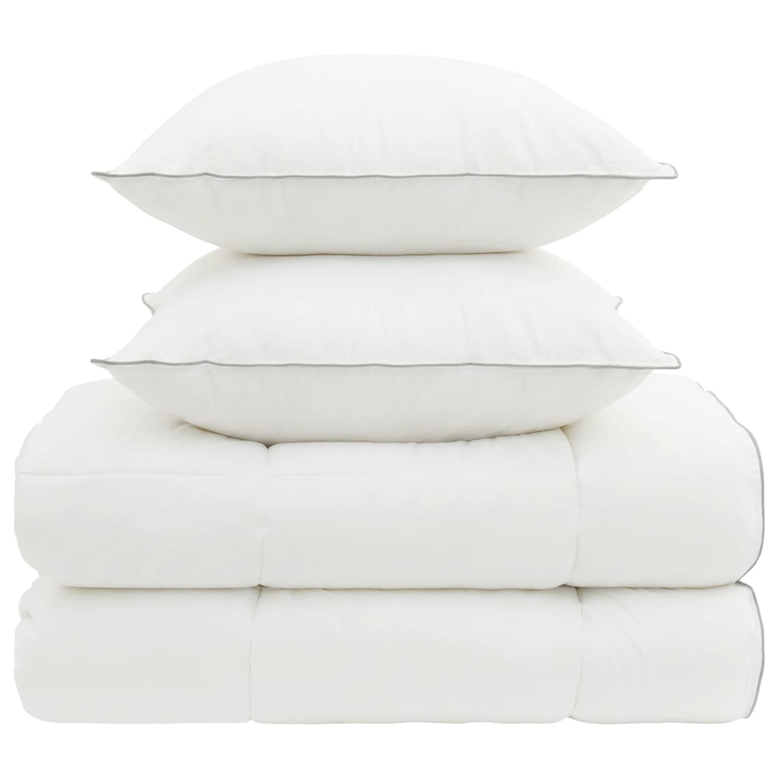 Dekbed en Kussen Set 3 pcs 200x220 cm 4 seizoenen 140+220 GSM is nu te koop bij PeponiXL, paradijselijk wonen!