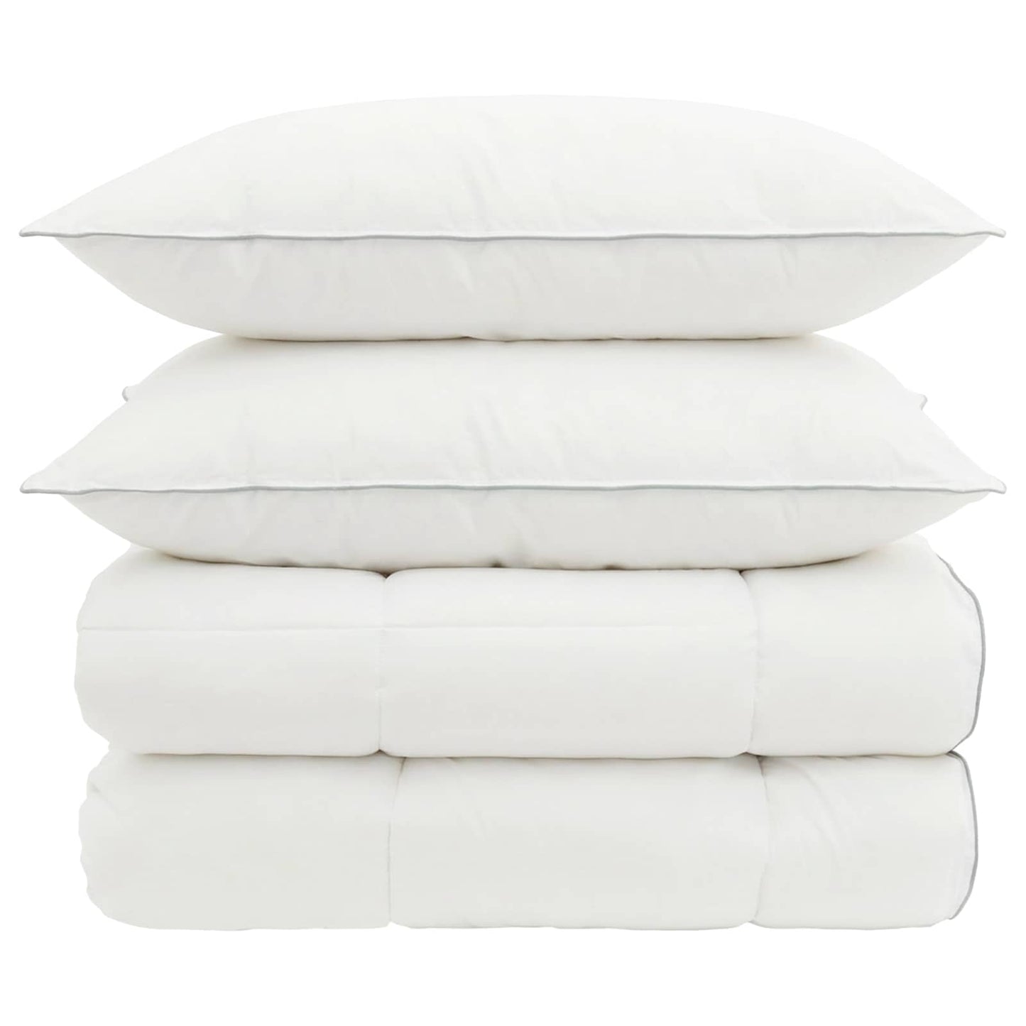 Dekbed en Kussen Set 3 pcs 220x240 cm 4 seizoenen 140+220 GSM is nu te koop bij PeponiXL, paradijselijk wonen!