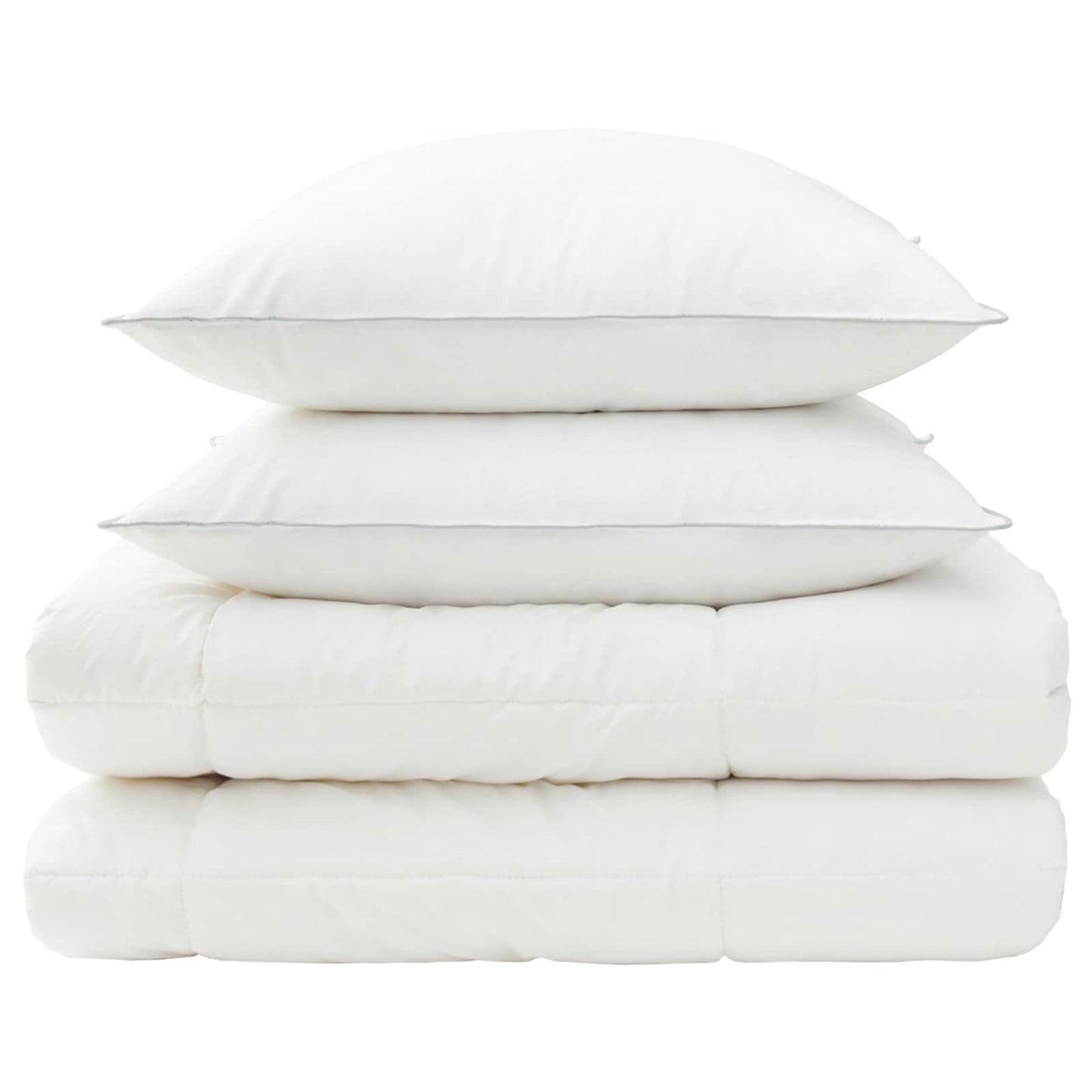 Dekbed en Kussen Set 3 pcs 220x260 cm Winter 450 GSM Wol Wit is nu te koop bij PeponiXL, paradijselijk wonen!