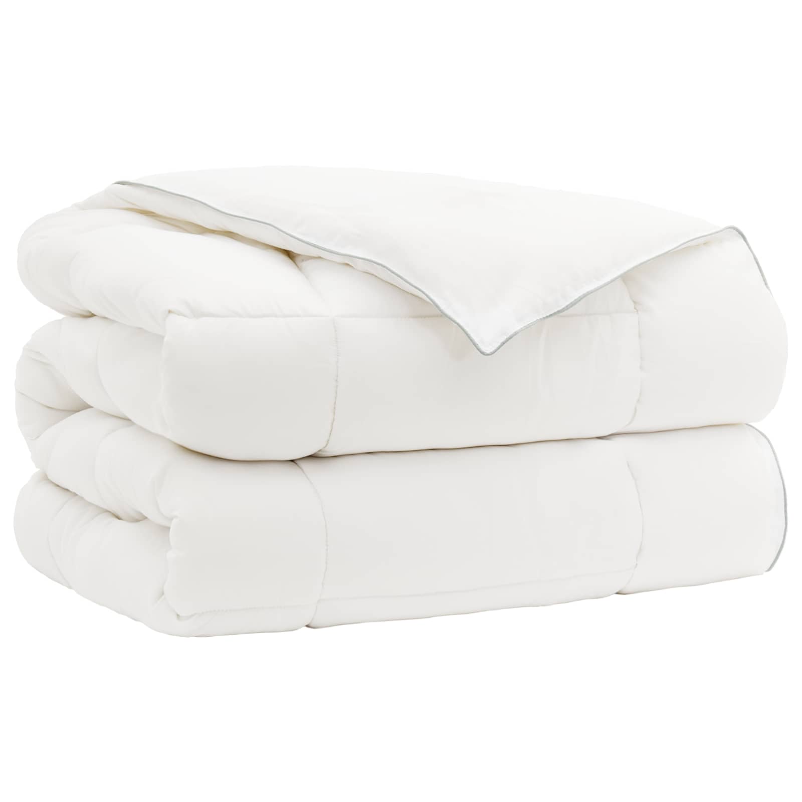 Dekbed en Kussen Set 3 pcs 240x260 cm Winter 450 GSM Wol Wit is nu te koop bij PeponiXL, paradijselijk wonen!