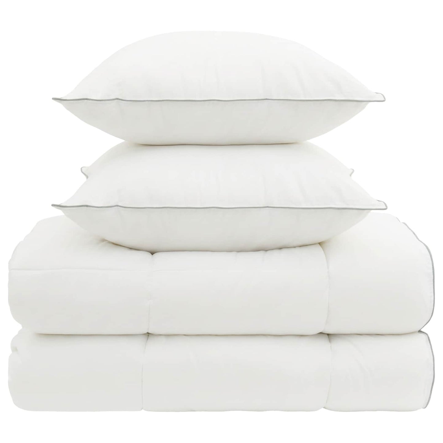 Dekbed en Kussen Set 3 pcs 200x200 cm 4 seizoenen 200+300 GSM is nu te koop bij PeponiXL, paradijselijk wonen!