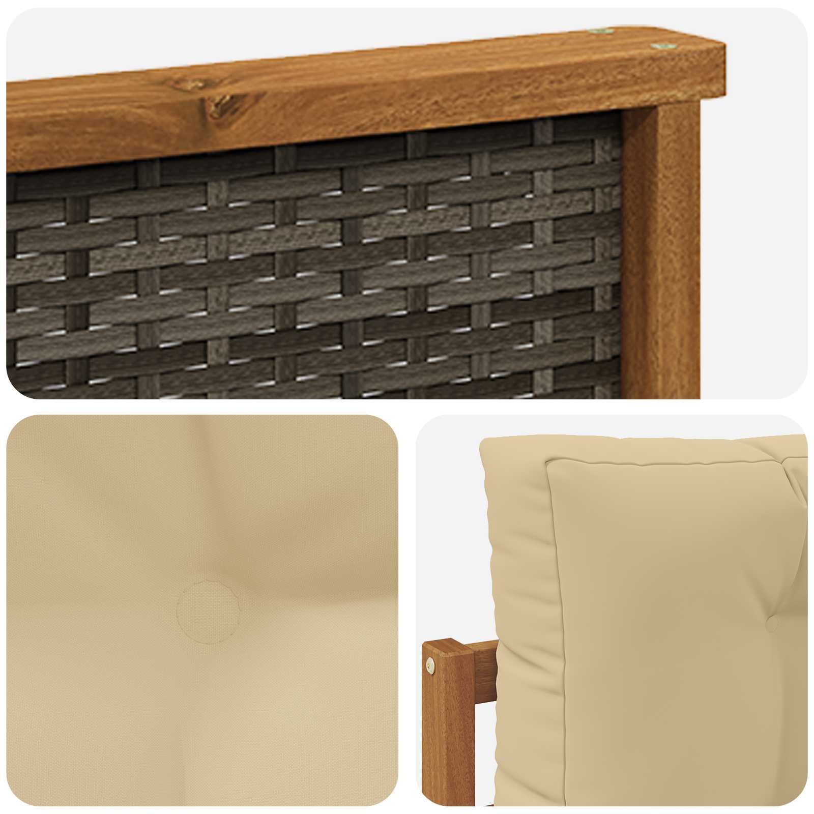 Buiten Midden Sofa Naturel is nu te koop bij PeponiXL, paradijselijk wonen!