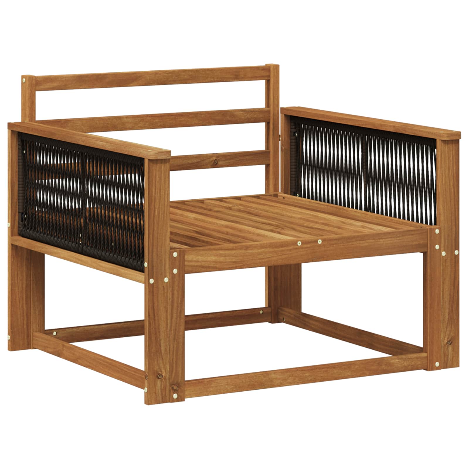 Buiten Midden Sofa Massief Acaciahout Naturel is nu te koop bij PeponiXL, paradijselijk wonen!