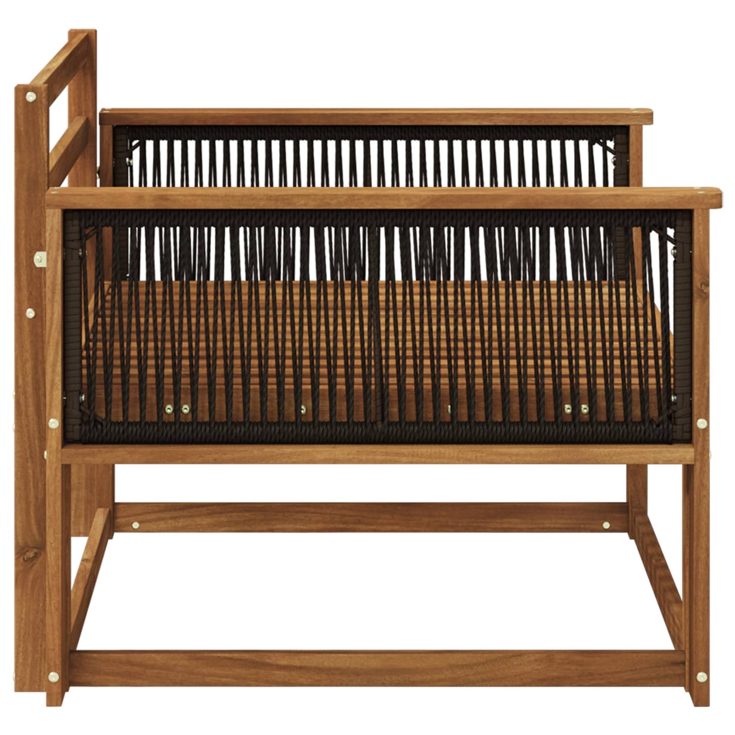 Buiten Midden Sofa Massief Acaciahout Naturel is nu te koop bij PeponiXL, paradijselijk wonen!