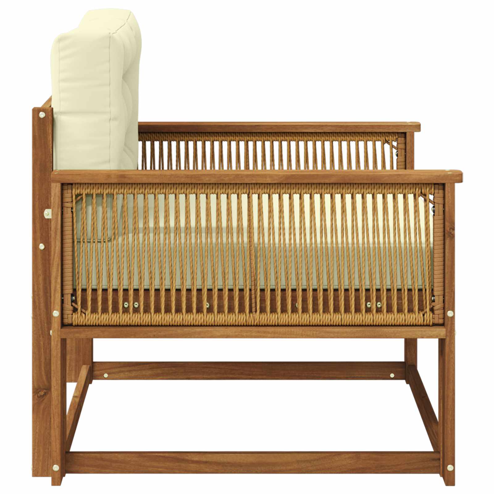 Buiten Midden Sofa Massief Acaciahout Naturel is nu te koop bij PeponiXL, paradijselijk wonen!