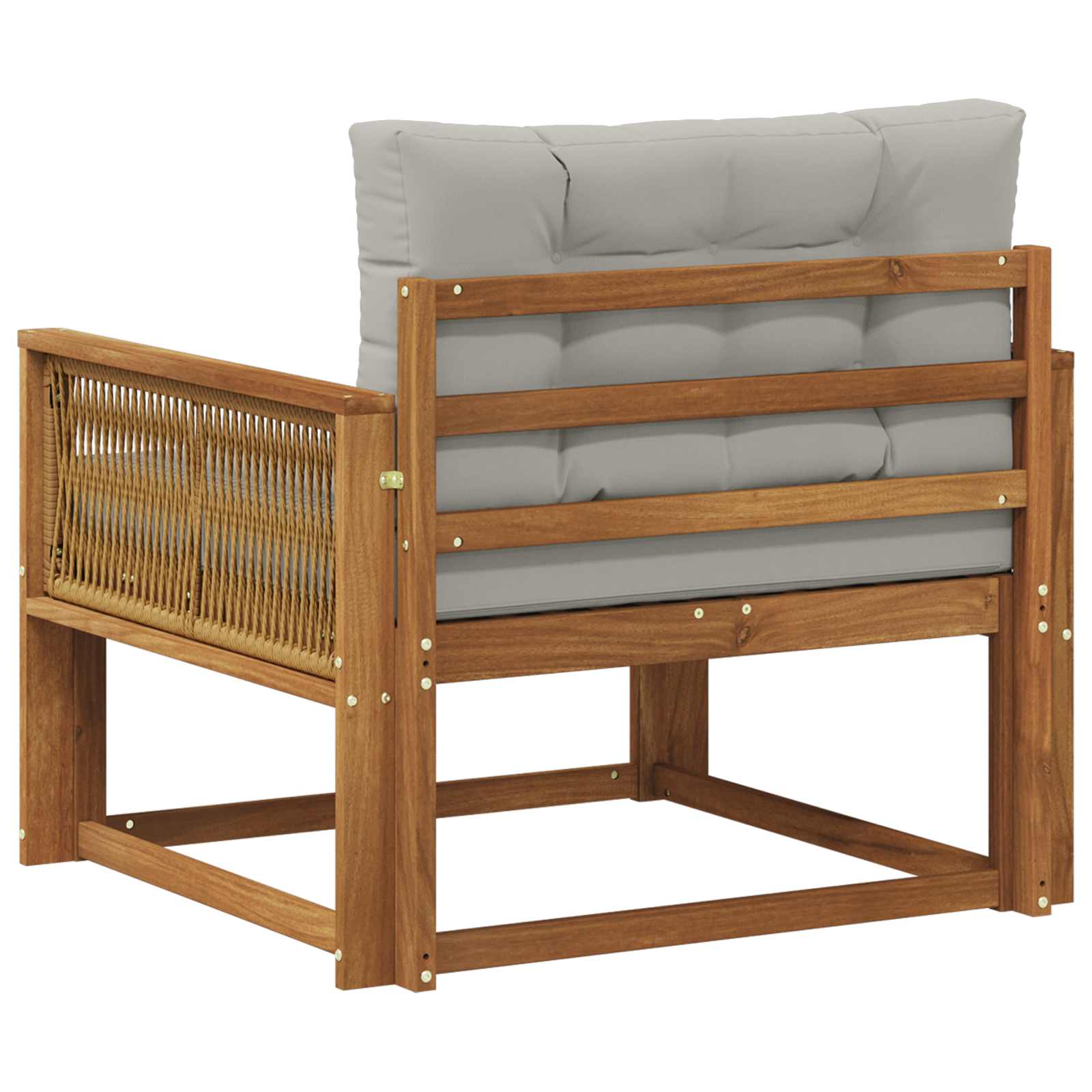 Buiten Midden Sofa Massief Acaciahout Naturel is nu te koop bij PeponiXL, paradijselijk wonen!