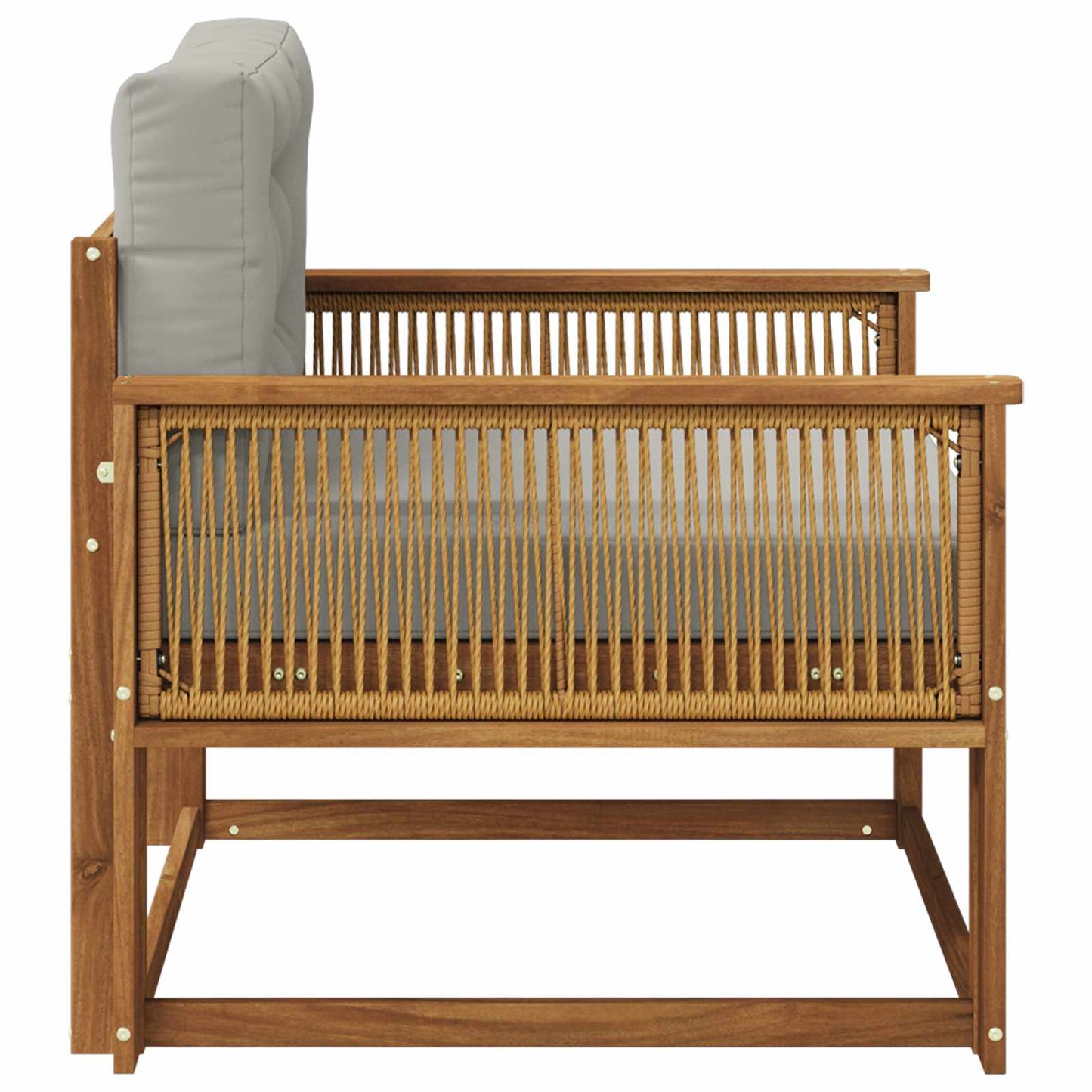 Buiten Midden Sofa Massief Acaciahout Naturel is nu te koop bij PeponiXL, paradijselijk wonen!