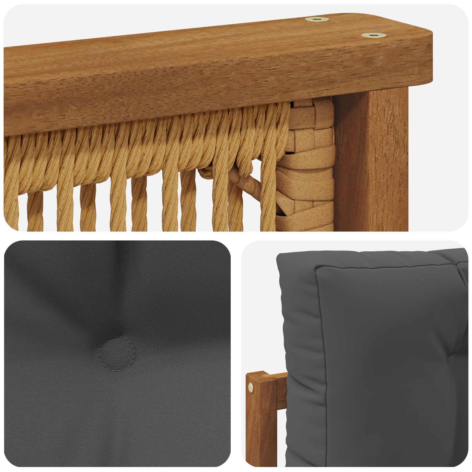 Buiten Midden Sofa Naturel is nu te koop bij PeponiXL, paradijselijk wonen!