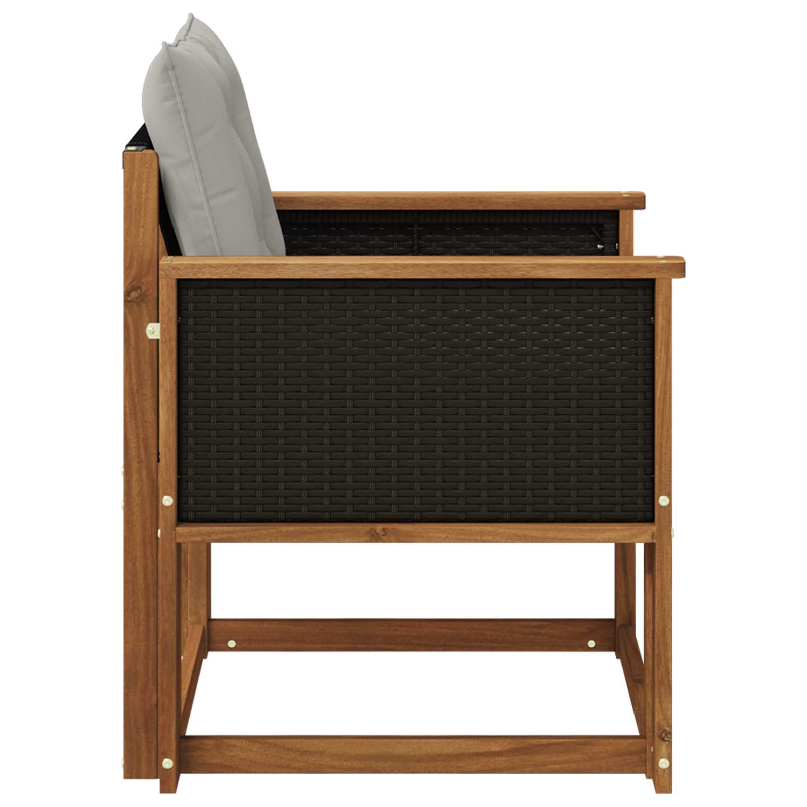 Buiten Midden Sofa Massief Acaciahout Naturel is nu te koop bij PeponiXL, paradijselijk wonen!