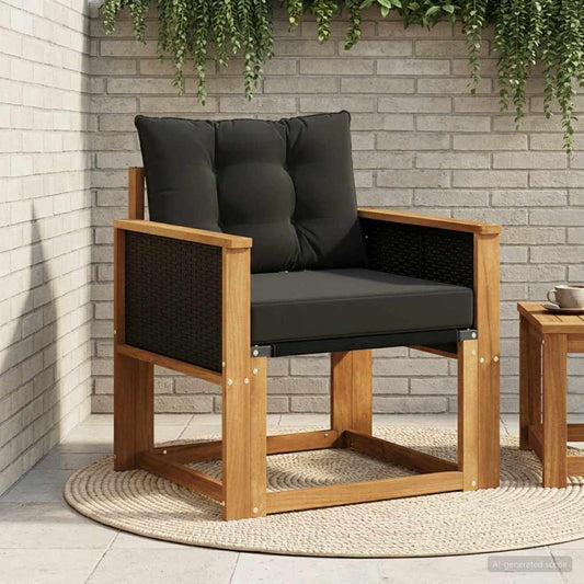 Buiten Midden Sofa Massief Acaciahout Naturel is nu te koop bij PeponiXL, paradijselijk wonen!
