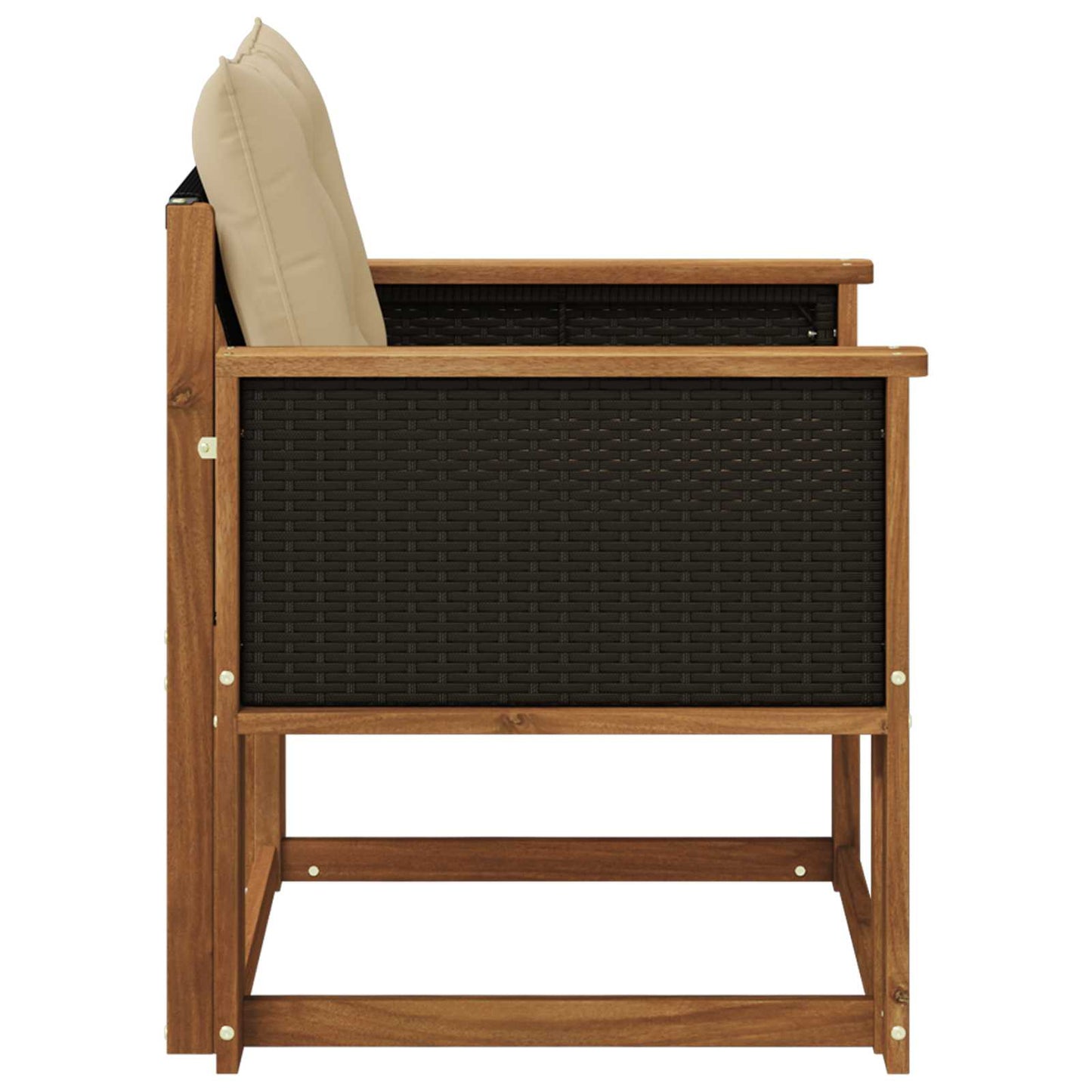 Buiten Midden Sofa Massief Acaciahout Naturel is nu te koop bij PeponiXL, paradijselijk wonen!