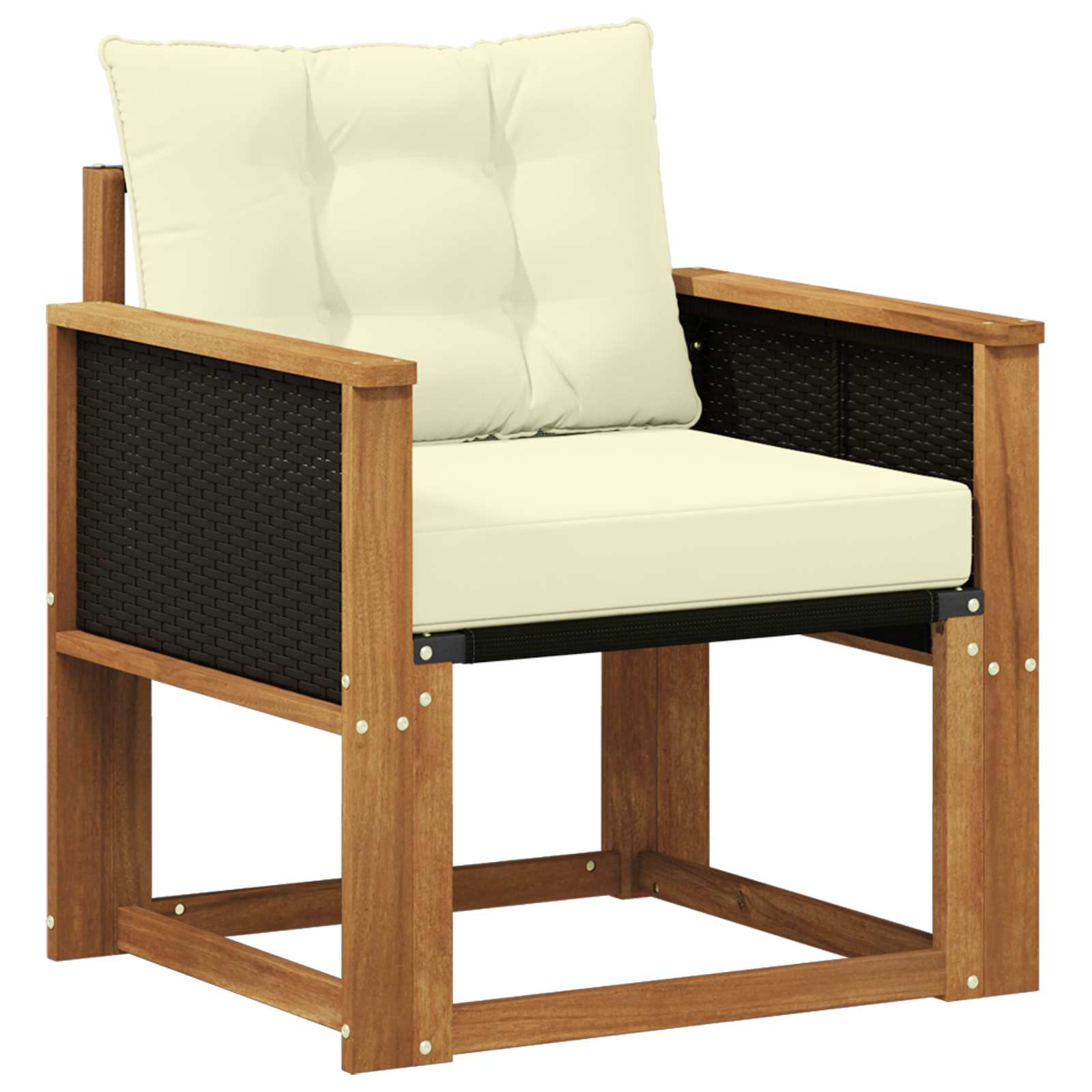 Buiten Midden Sofa Massief Acaciahout Naturel is nu te koop bij PeponiXL, paradijselijk wonen!
