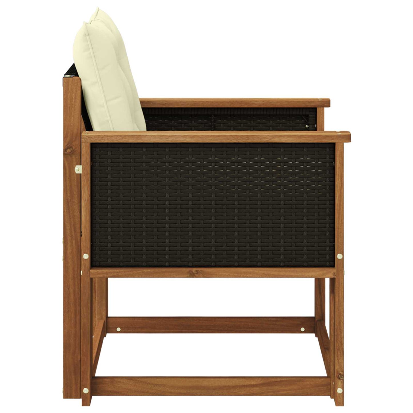 Buiten Midden Sofa Massief Acaciahout Naturel is nu te koop bij PeponiXL, paradijselijk wonen!