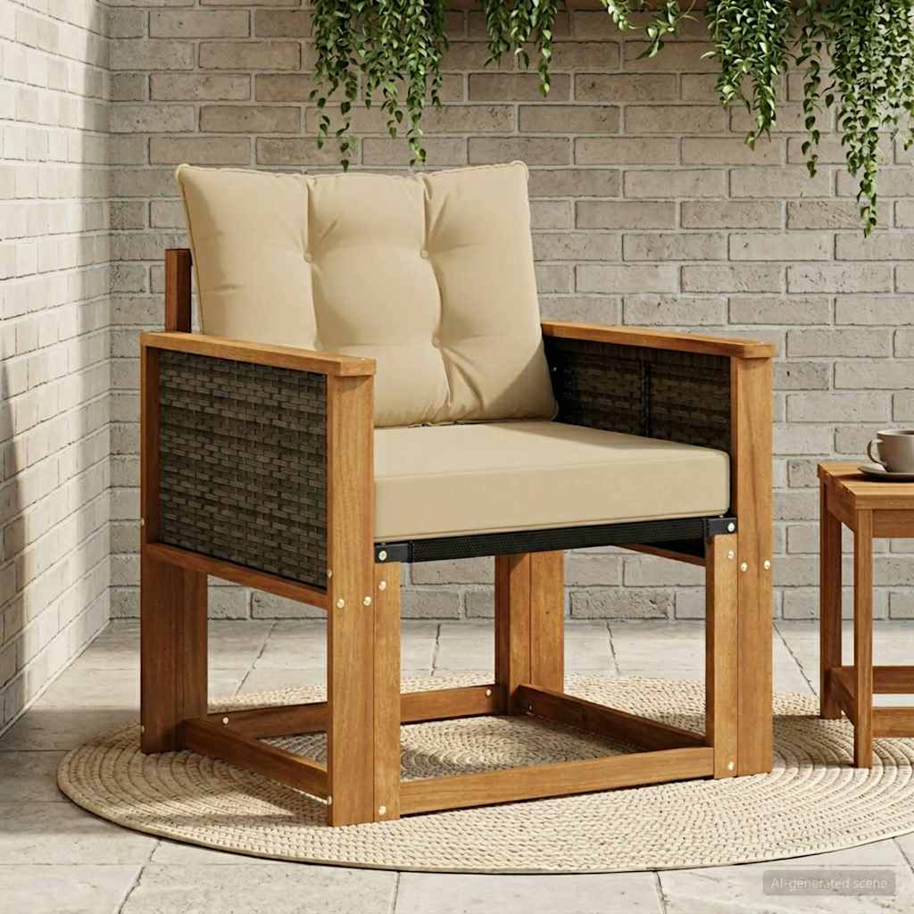 Buiten Midden Sofa Massief Acaciahout Naturel is nu te koop bij PeponiXL, paradijselijk wonen!