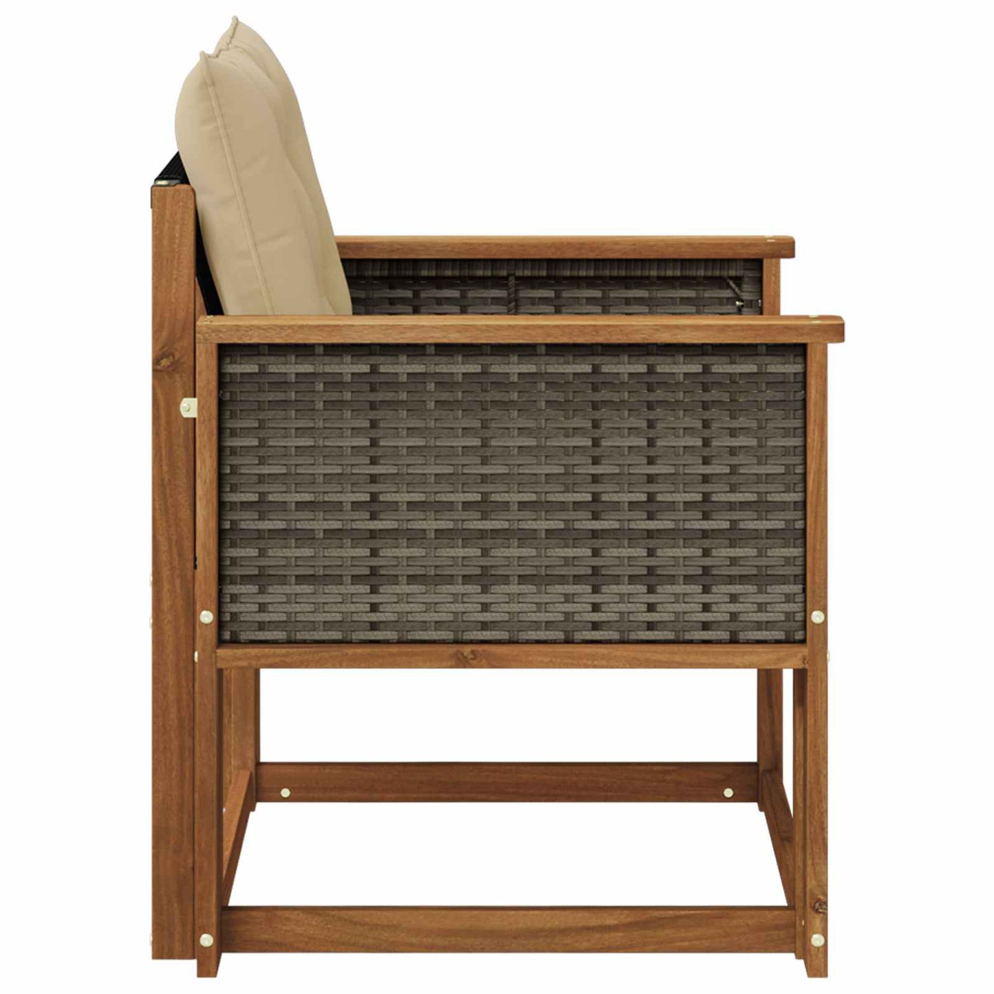 Buiten Midden Sofa Massief Acaciahout Naturel is nu te koop bij PeponiXL, paradijselijk wonen!
