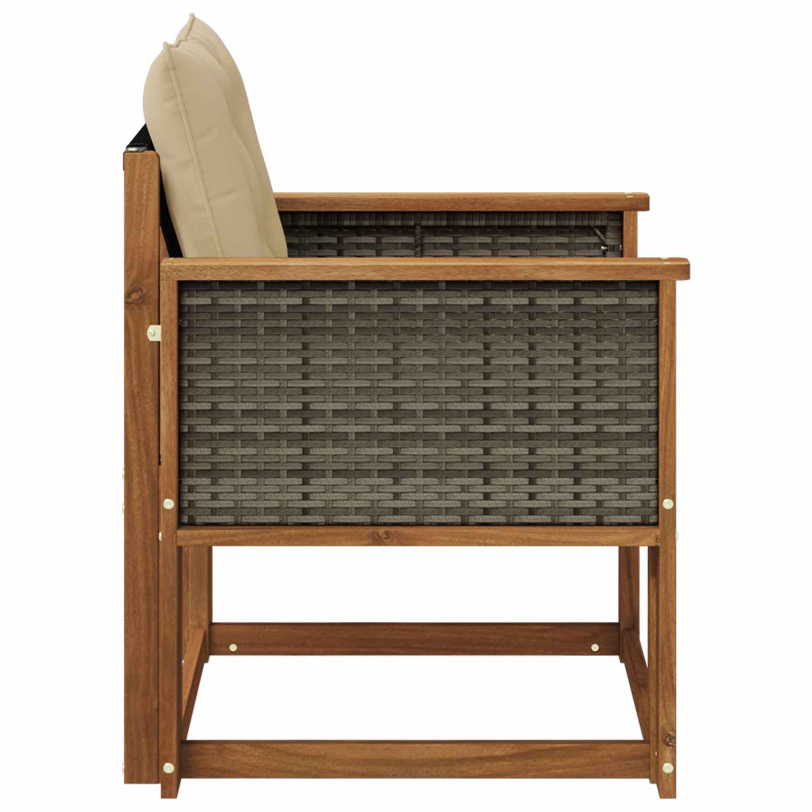 Buiten Midden Sofa Massief Acaciahout Naturel is nu te koop bij PeponiXL, paradijselijk wonen!
