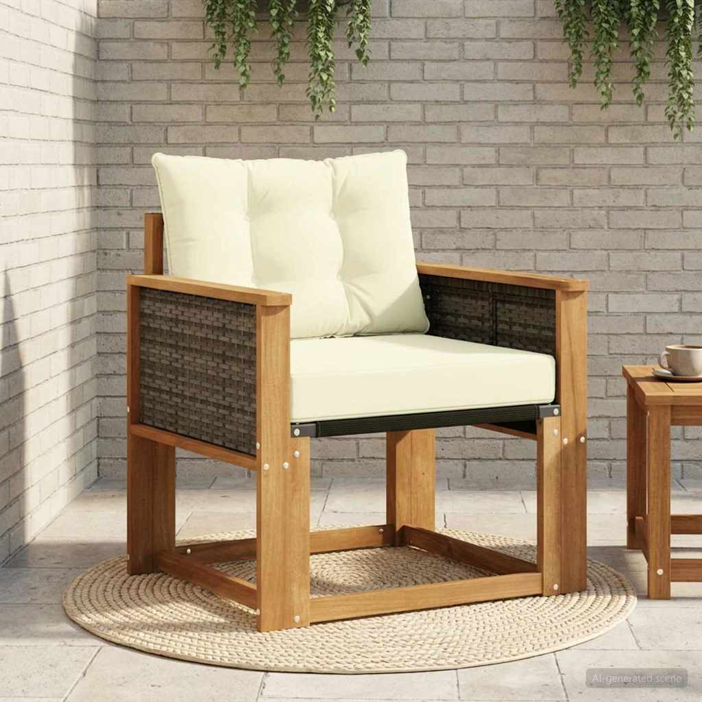 Buiten Midden Sofa Massief Acaciahout Naturel is nu te koop bij PeponiXL, paradijselijk wonen!