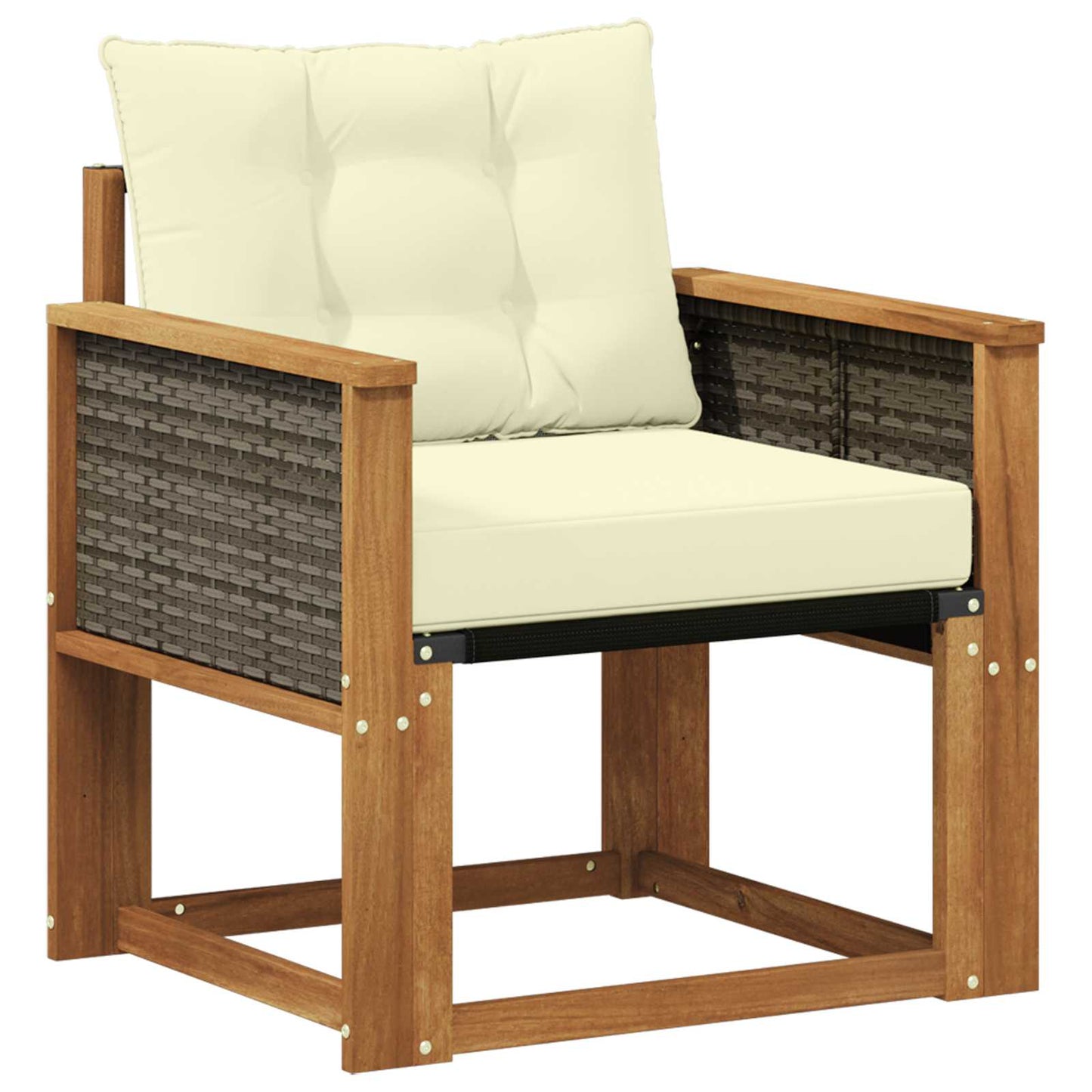 Buiten Midden Sofa Massief Acaciahout Naturel is nu te koop bij PeponiXL, paradijselijk wonen!