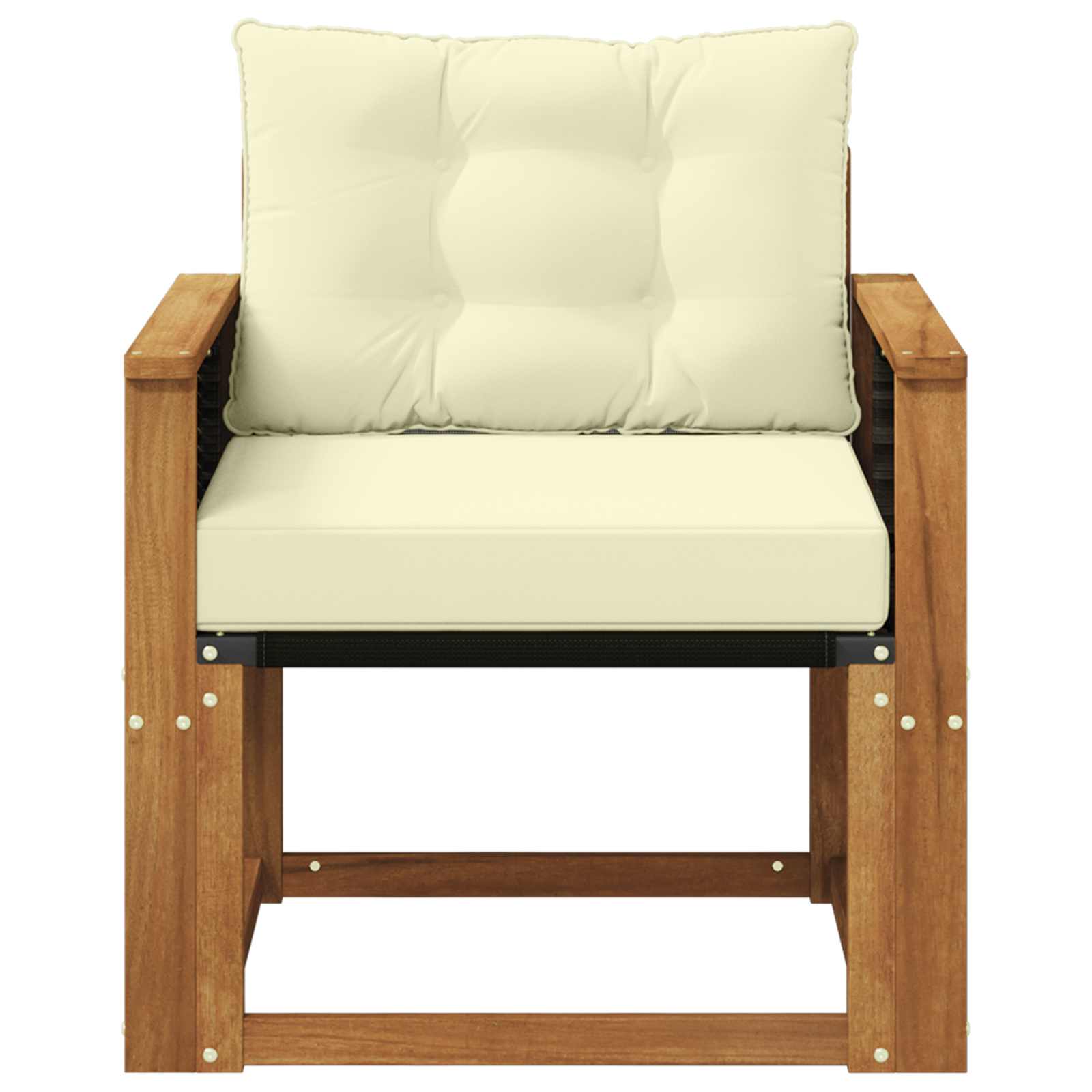 Buiten Midden Sofa Massief Acaciahout Naturel is nu te koop bij PeponiXL, paradijselijk wonen!