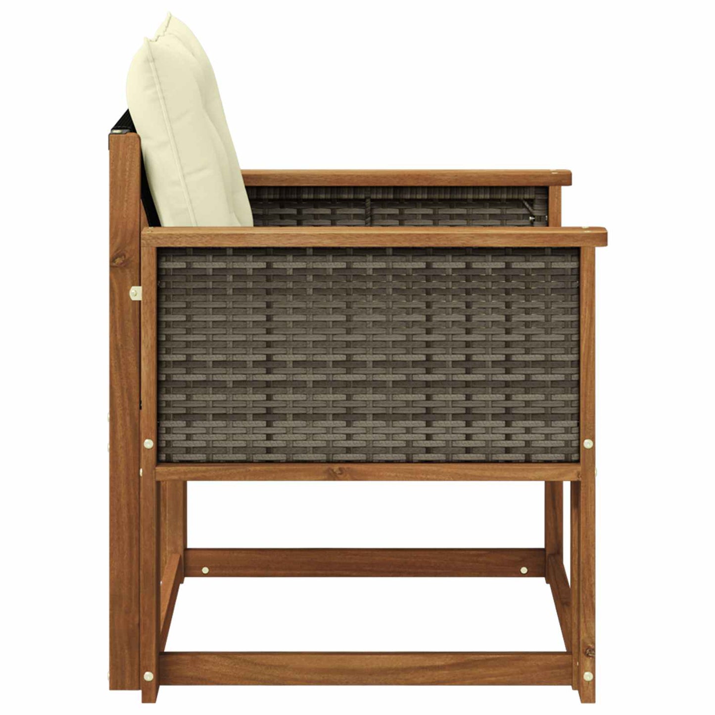Buiten Midden Sofa Massief Acaciahout Naturel is nu te koop bij PeponiXL, paradijselijk wonen!