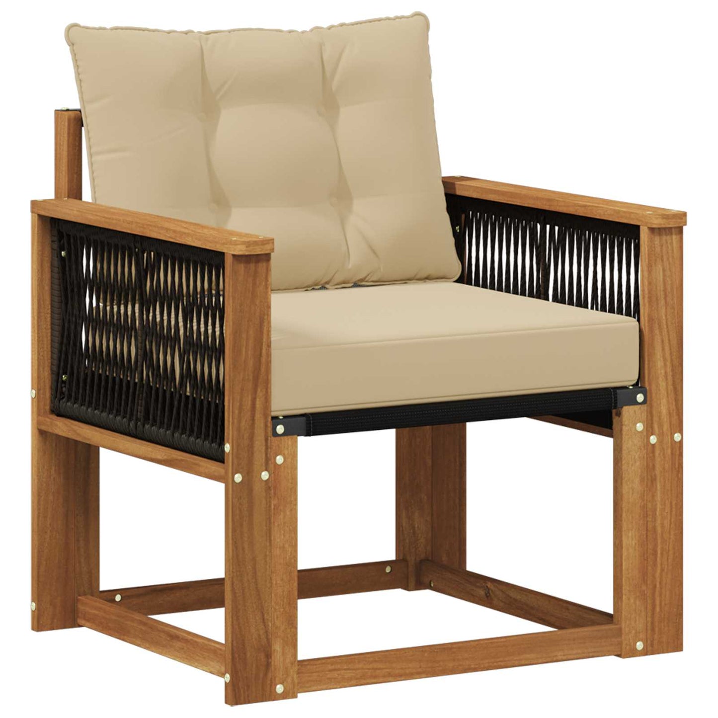 Buiten Midden Sofa Massief Acaciahout Naturel is nu te koop bij PeponiXL, paradijselijk wonen!