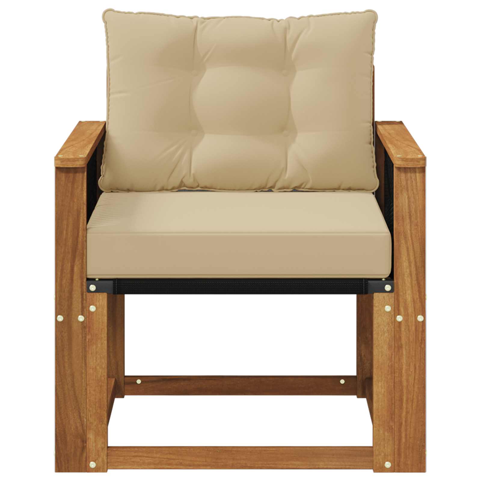 Buiten Midden Sofa Massief Acaciahout Naturel is nu te koop bij PeponiXL, paradijselijk wonen!