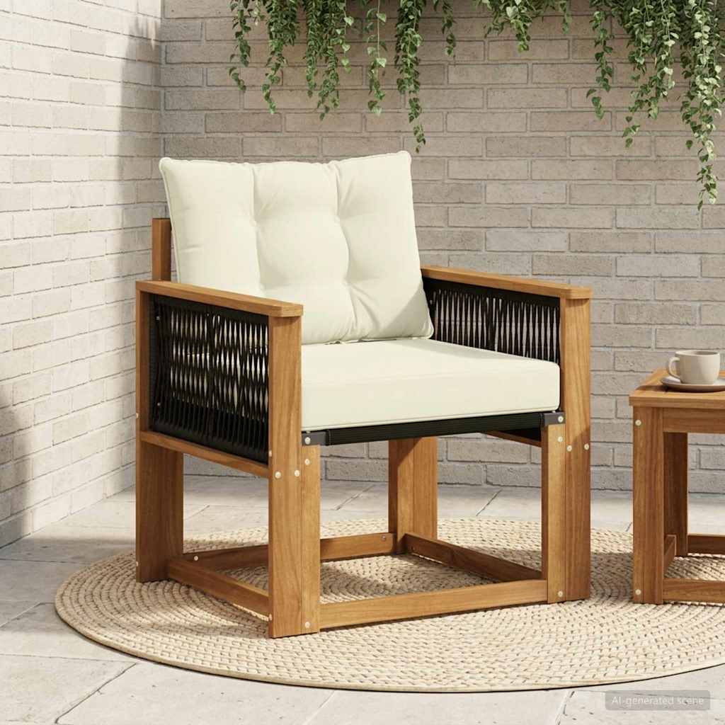 Buiten Midden Sofa Massief Acaciahout Naturel is nu te koop bij PeponiXL, paradijselijk wonen!