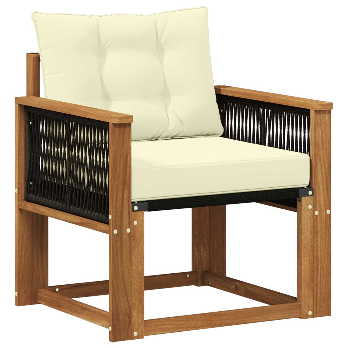 Buiten Midden Sofa Massief Acaciahout Naturel is nu te koop bij PeponiXL, paradijselijk wonen!