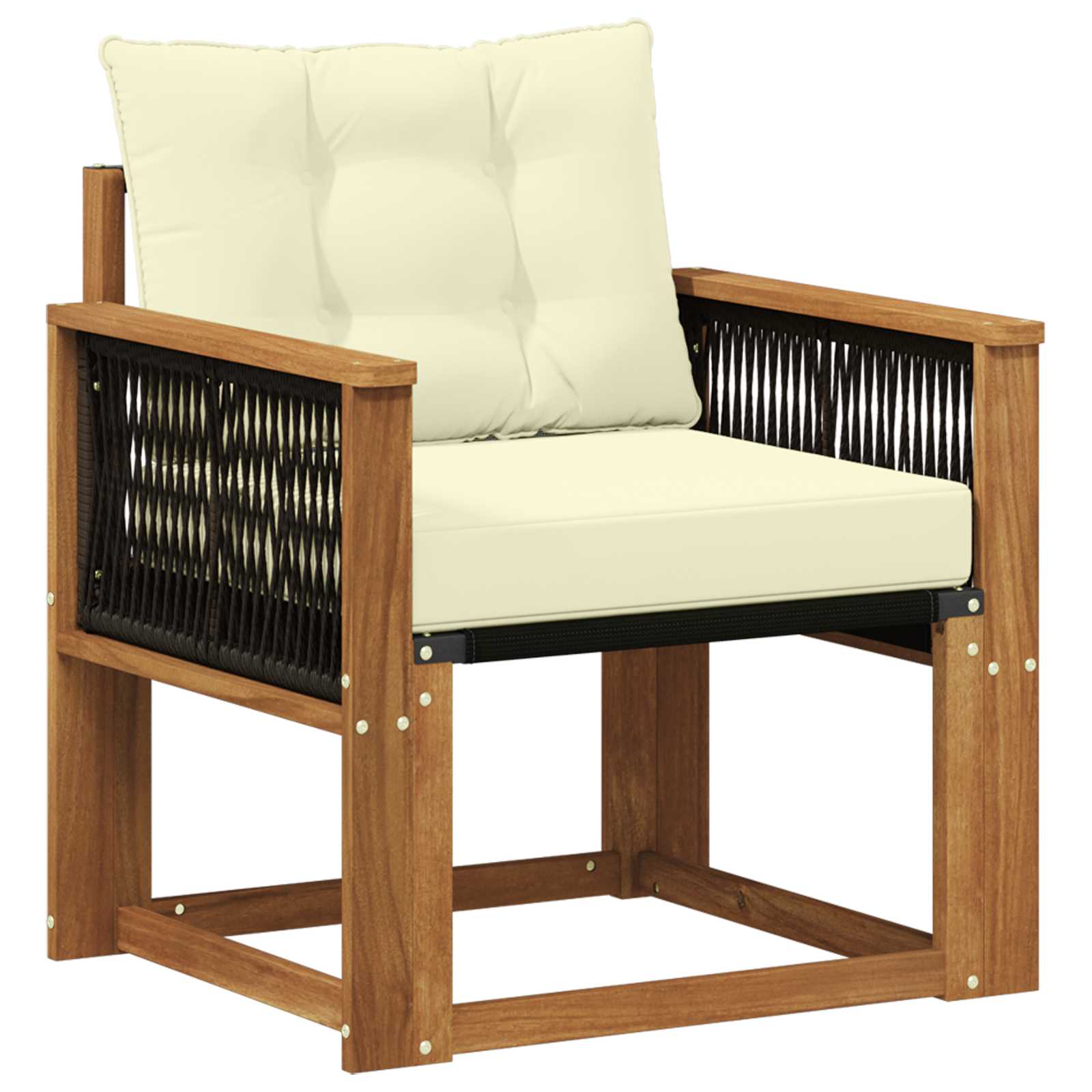 Buiten Midden Sofa Massief Acaciahout Naturel is nu te koop bij PeponiXL, paradijselijk wonen!