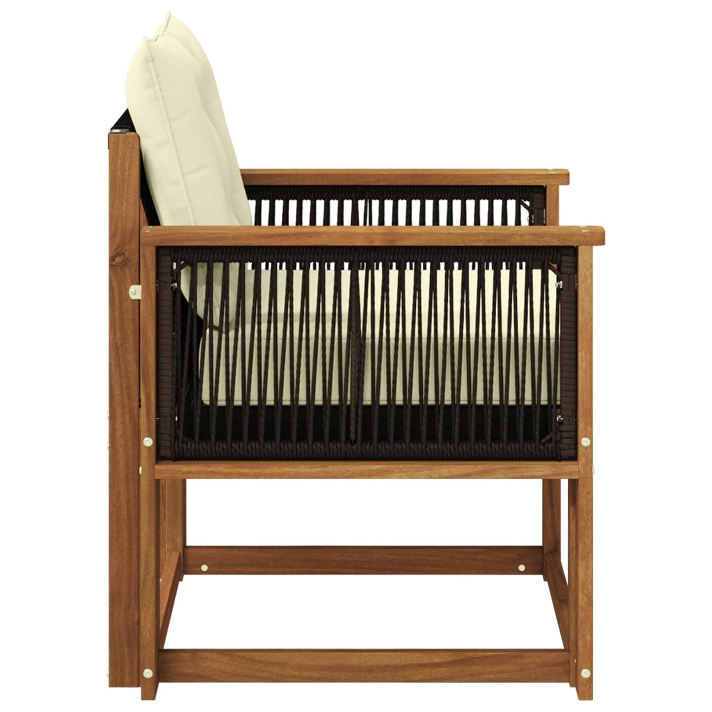 Buiten Midden Sofa Massief Acaciahout Naturel is nu te koop bij PeponiXL, paradijselijk wonen!