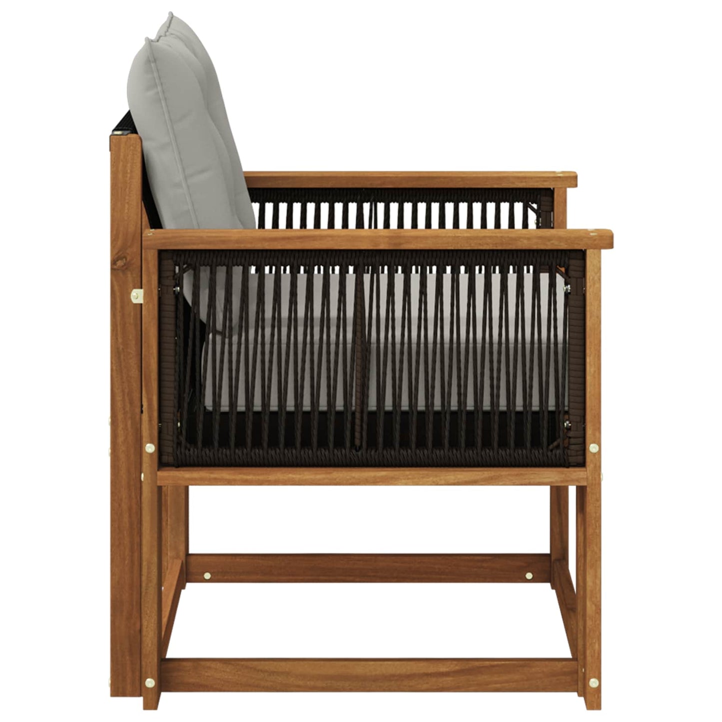 Buiten Midden Sofa Massief Acaciahout Naturel is nu te koop bij PeponiXL, paradijselijk wonen!