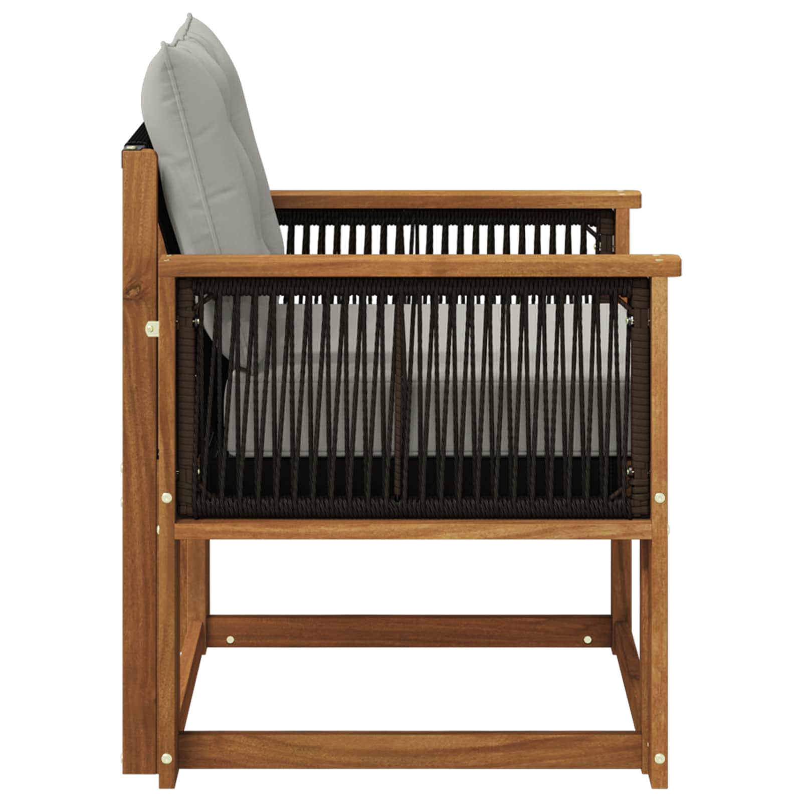 Buiten Midden Sofa Massief Acaciahout Naturel is nu te koop bij PeponiXL, paradijselijk wonen!