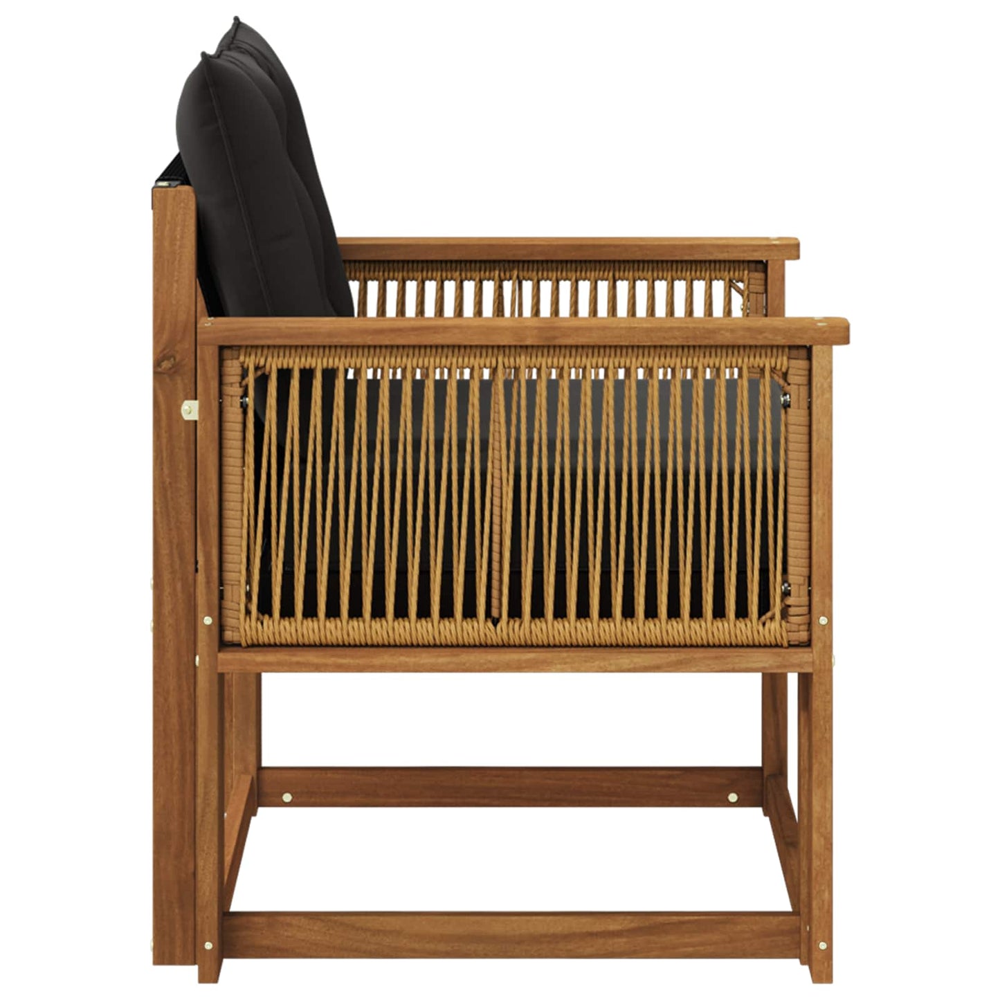 Buiten Midden Sofa Massief Acaciahout Naturel is nu te koop bij PeponiXL, paradijselijk wonen!
