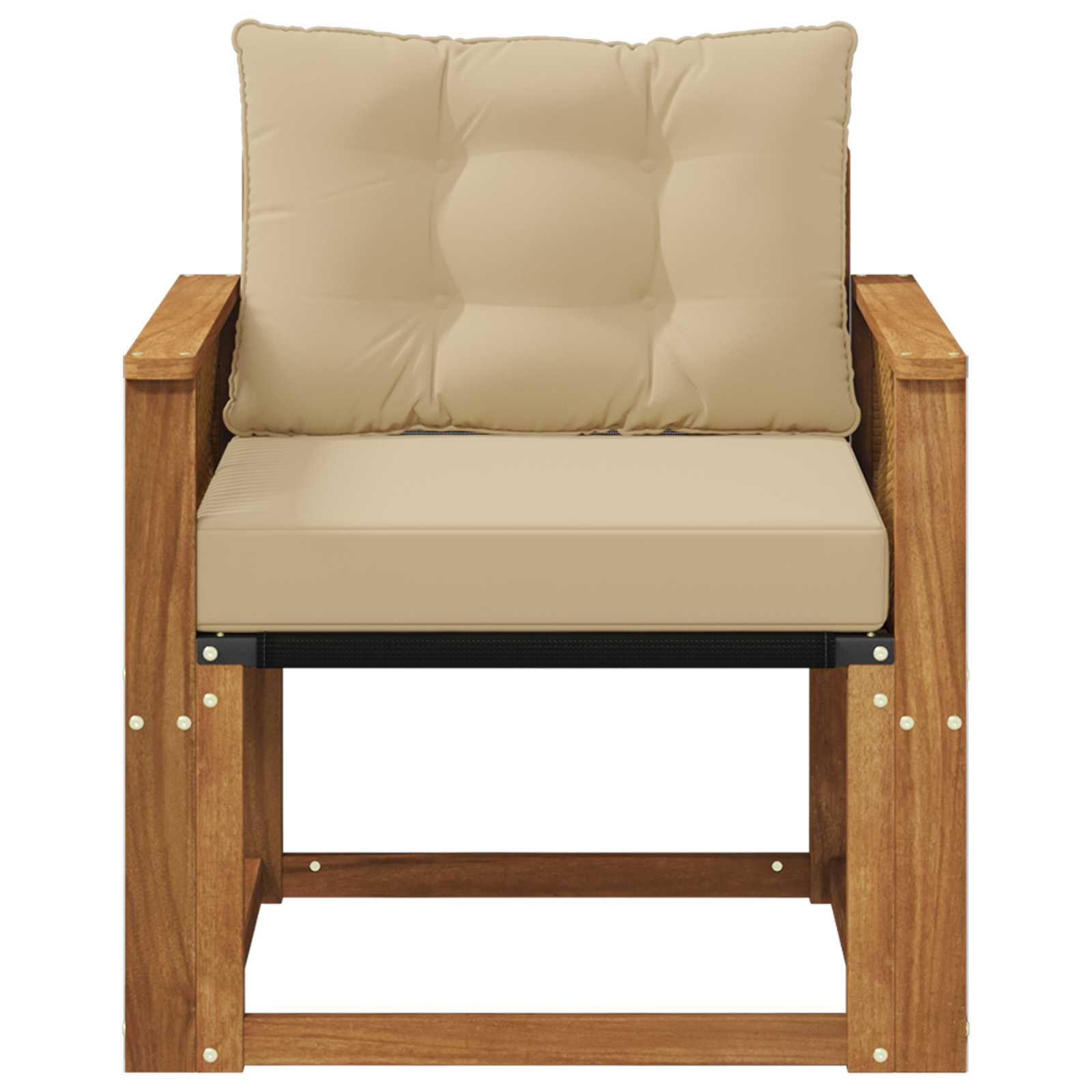 Buiten Midden Sofa Massief Acaciahout Naturel is nu te koop bij PeponiXL, paradijselijk wonen!
