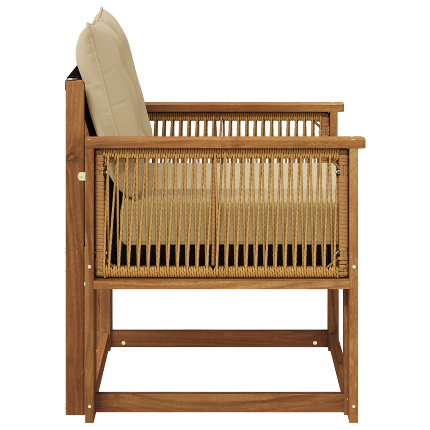 Buiten Midden Sofa Massief Acaciahout Naturel is nu te koop bij PeponiXL, paradijselijk wonen!